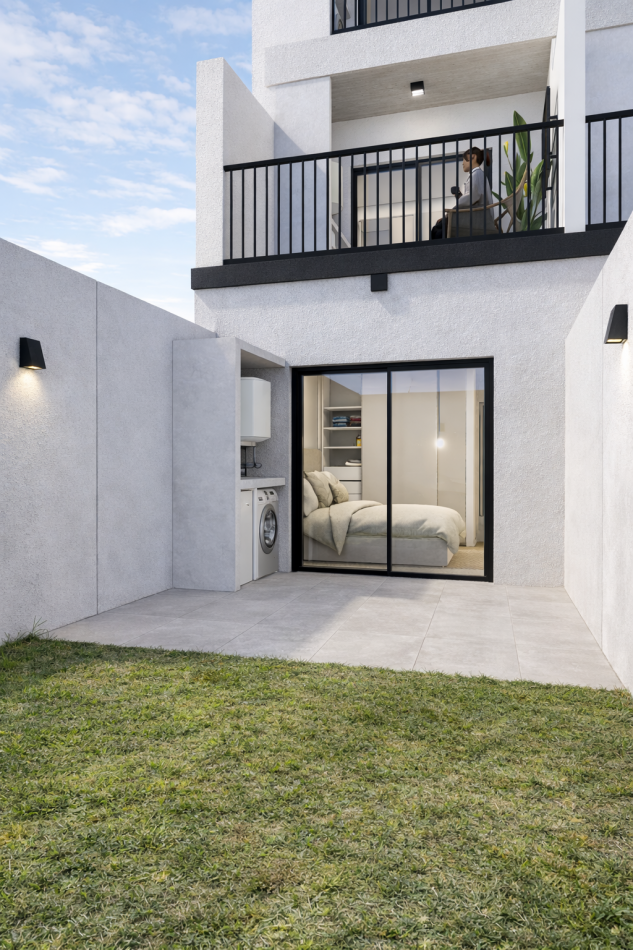Departamento a estrenar de tres ambientes en venta en Palomar