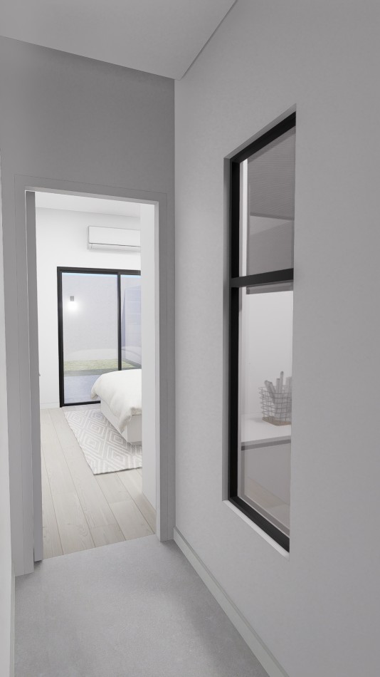 Departamento a estrenar de tres ambientes en venta en Palomar
