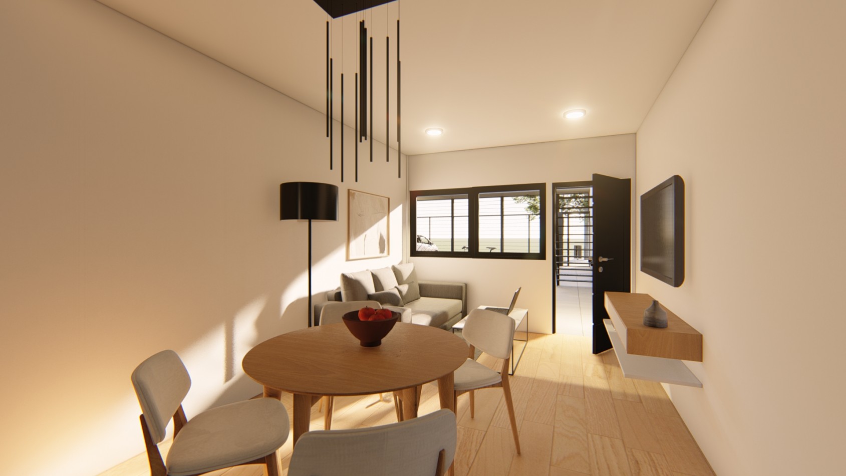 Departamento a estrenar en venta en Villa Luzuriaga