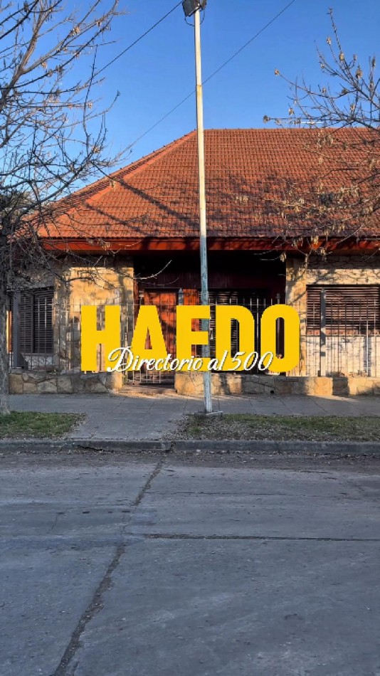 Haedo Norte Barrio Guemes Venta de Chalet de 7 ambientes