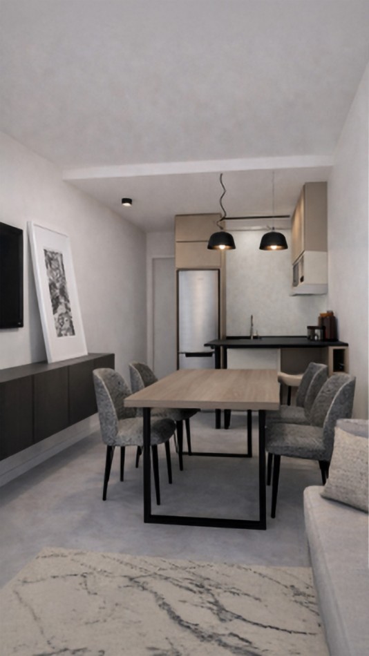Departamento de dos ambientes a estrenar en venta en Palomar