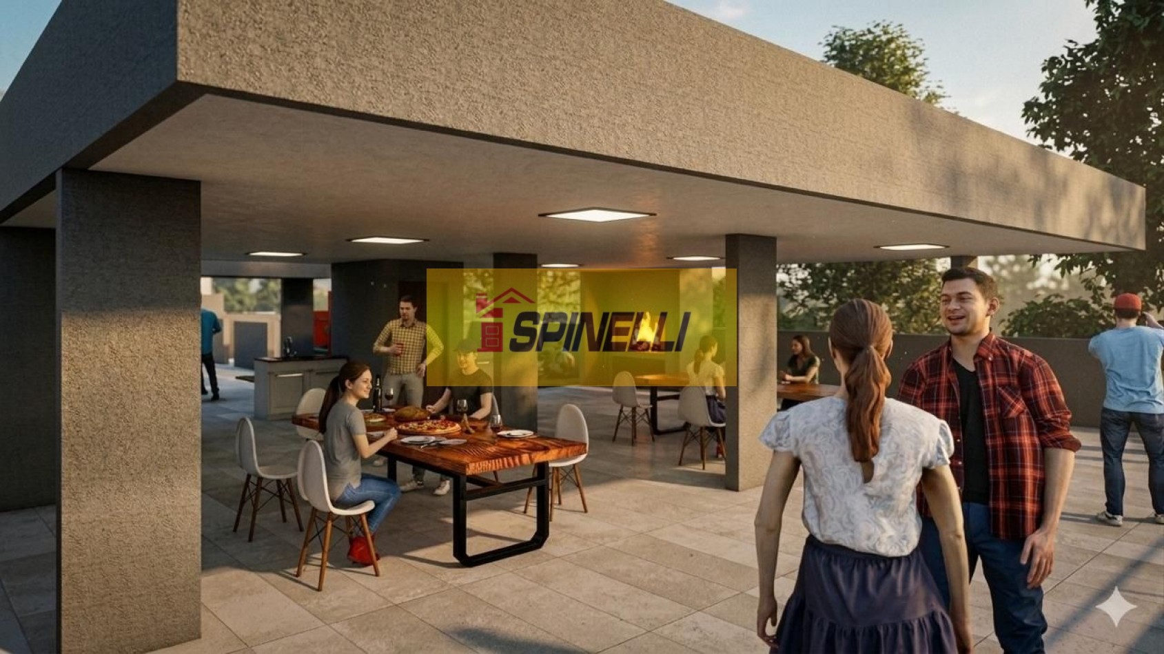 Castelar venta de departamento de dos ambientes con terraza